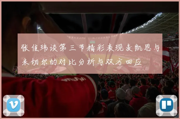 张佳玮谈第三节精彩表现麦凯恩与米切尔的对比分析与双方回应